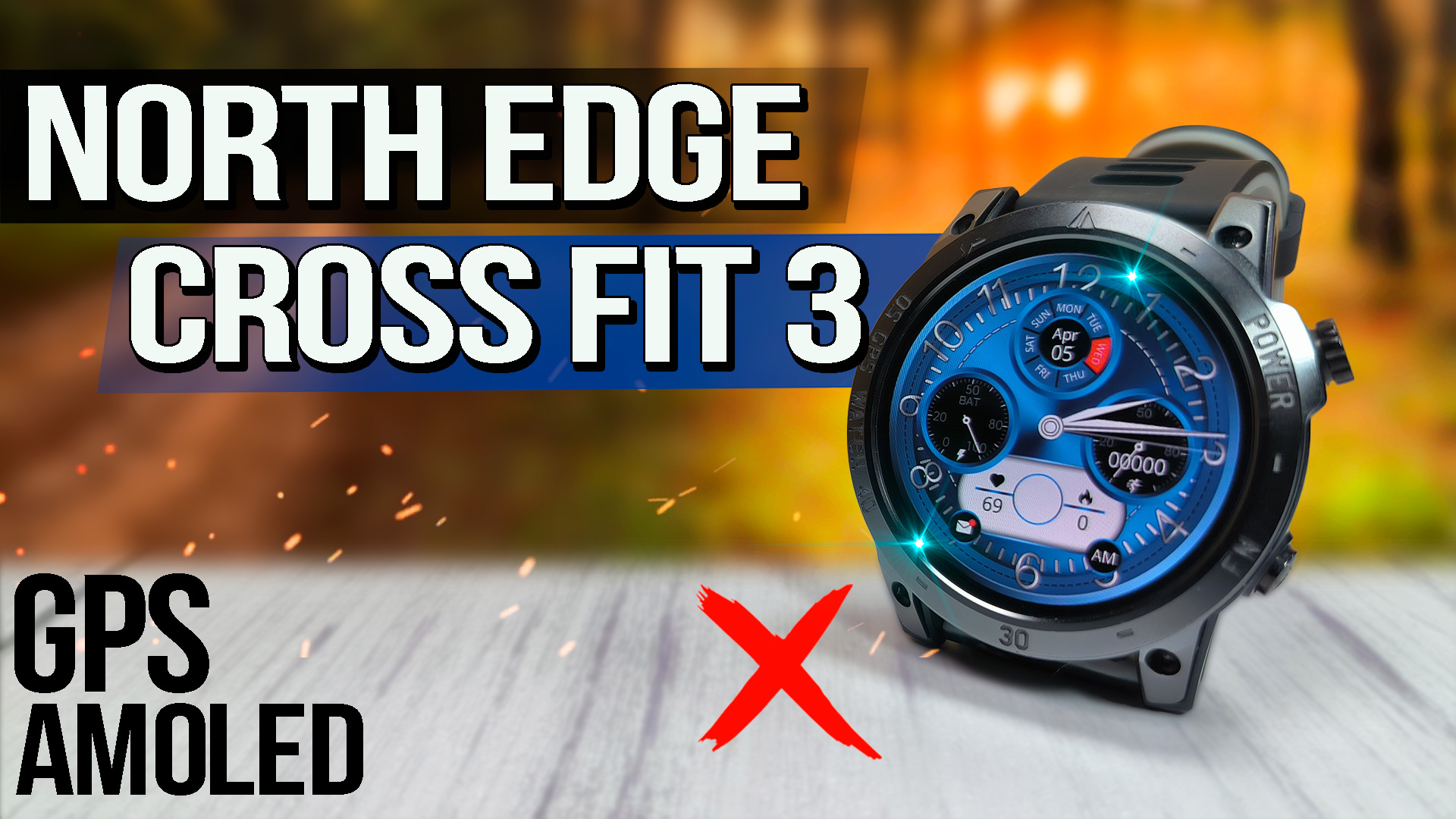 Смарт часы North Edge Cross Fit 3 полный обзор со всеми тестами. Честный отзыв. смотреть онлайн