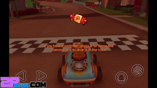 Garfield Kart Fast & Furry Level 6-7 Walkthrough [IOS] смотреть онлайн