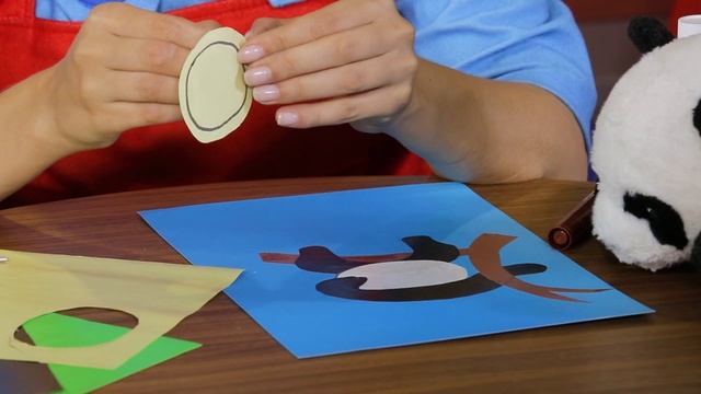 Поиграйка с Царевной - Учим Букву П и делаем открытку с пандой! - Обучающее видео смотреть онлайн