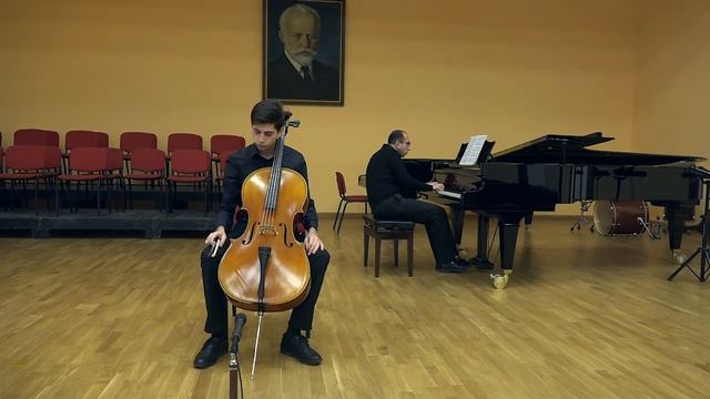 A.Dvorjak Concerto for cello 1 part Andranik Aghajanyan(cello) Armen Aghajanyan (piano) смотреть онлайн