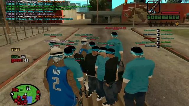 SAMP RP 02: Rifa vs Grove смотреть онлайн