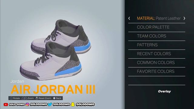 HOW TO MAKE Air Jordan 3 “UNC” In NBA 2K23 Shoe Creator смотреть онлайн