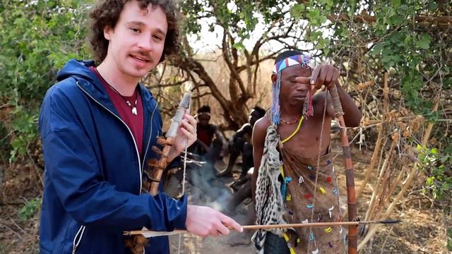 Pasé Un Día Con Una Tribu De Cazadores Africanos | ¿Cómo Viven? | Hadzabes - Tanzania