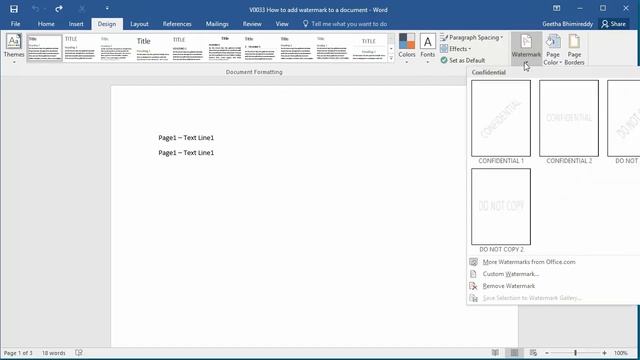 #office2016 #windows10 #windows11 How to add a watermark in MS Office 2016 смотреть онлайн