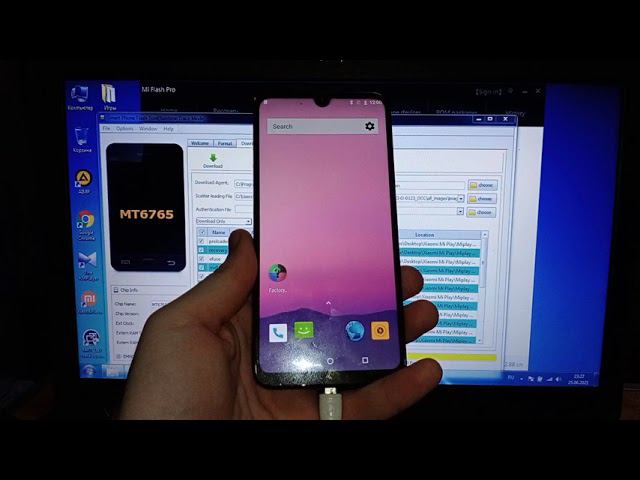 Xiaomi Mi Play прошивка, перезагружается после сброса настроек. смотреть онлайн