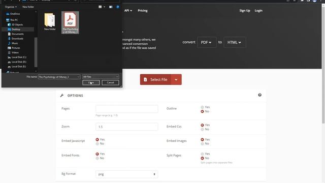 How to convert PDF to HTML смотреть онлайн