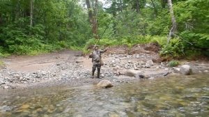 Рыбалка в Приморье. Река Средняя Литовка. 05.06.2019 г.