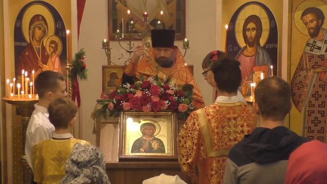 Вечерня. Св. вмц. Анастасии Узорешительницы. Престольный праздник. (03.01.2023 вт) смотреть онлайн