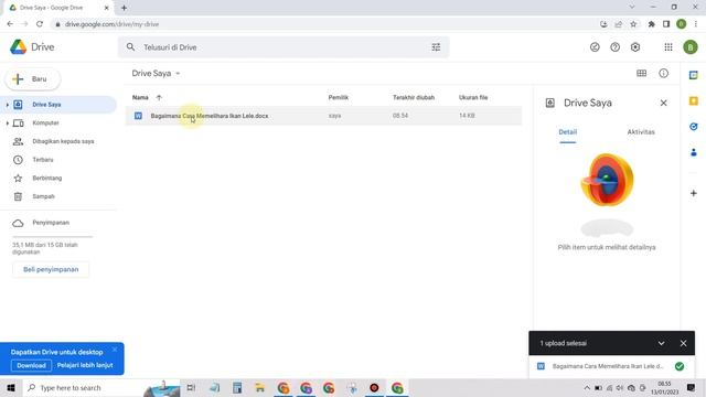 Cara Mengubah File Word Ke Google Dokumen | File word to Google Docs смотреть онлайн
