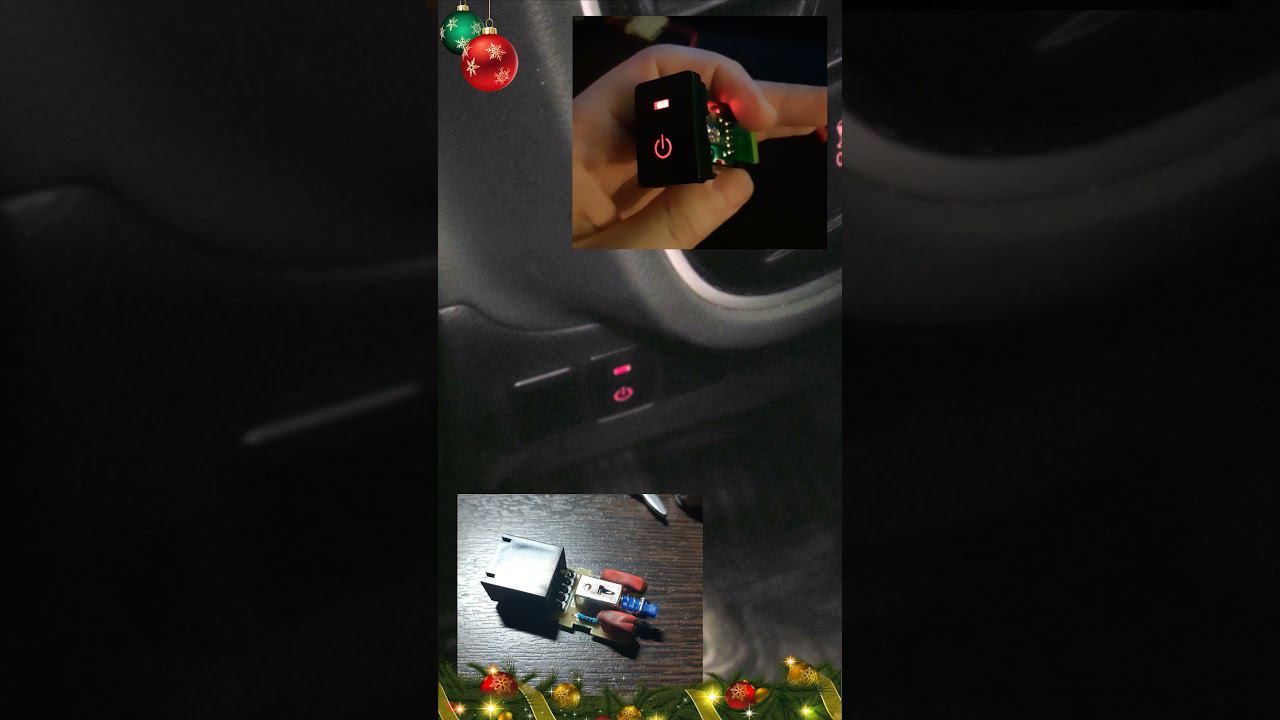 Кнопка по-штатному с Али на Mitsubishi Outlander 3 / схема подключения #short смотреть онлайн