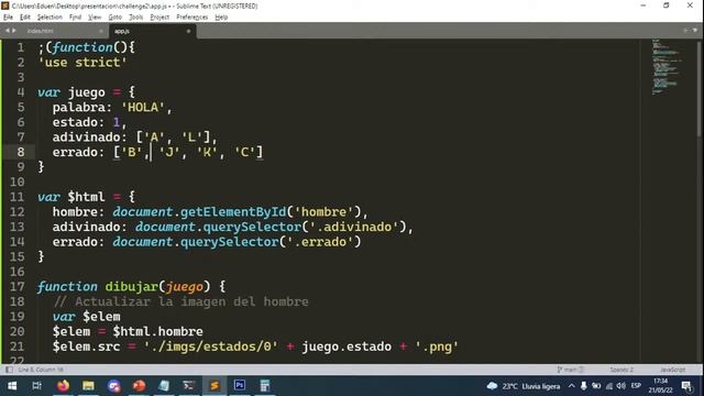 Challenge 2: Resolución juego del ahorcado | Oracle Next Education смотреть онлайн