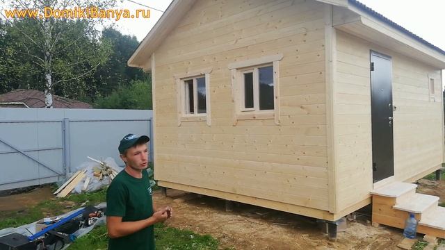 Каркасная баня 6х4 под ключ - Технология строительства от СК Доминика