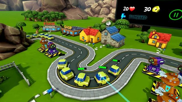 Evil Robot Traffic Jam HD in VR смотреть онлайн