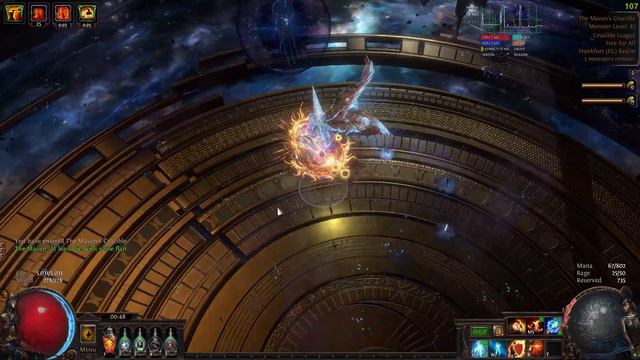 Poe 3.21 Strength Stacker KB/PS Berserker - The Feared 71% IIQ (in 20sec) смотреть онлайн