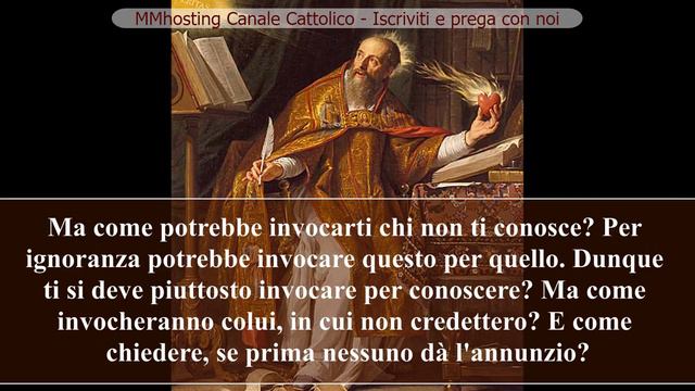 Novena a Sant'Agostino - 1giorno - Come invocare Dio? смотреть онлайн