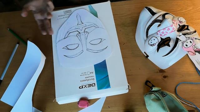 КАК СДЕЛАТЬ МАСКУ АНОНИМУСА | МАСКА АНОНИМУСА | GUY FAWKES MASK | SOFIYA and EVGENIYA смотреть онлайн