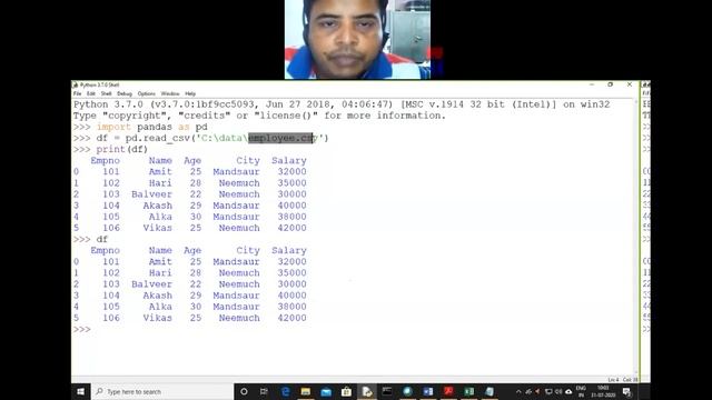 Data Transfer Between Csv Files And Pandas  31 07 2020