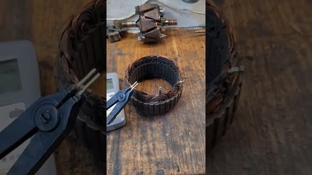 Поиск межвиткового замыкания обмотки статора. Чем измерить сопротивление обмотки.