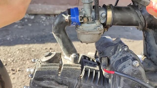 Как я решил проблему плавающих оборотов на мопеде. смотреть онлайн