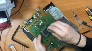 PlayStation 4 Slim чистка/замена теромопасты. Разборка+Сборка