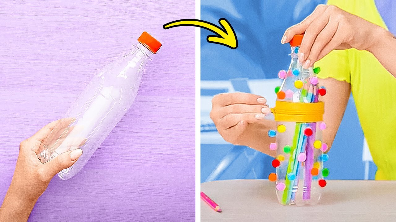 Creative DIY Plastic Bottle Crafts ♻️? Transform Trash Into Treasure!