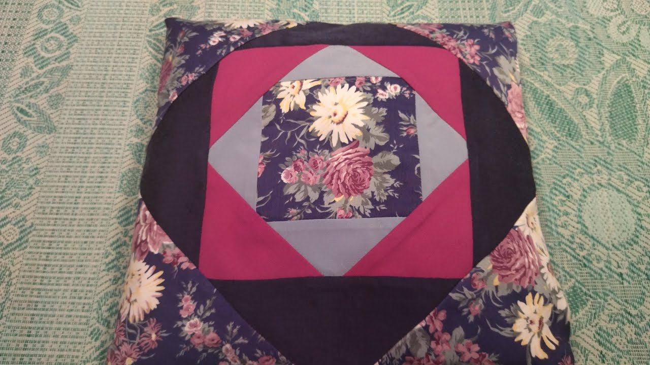 шьём красивую подушечку в интересной технике смотреть онлайн