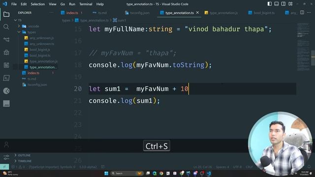 Typescript Tutorial #4: Mastering Type Annotations in TS with Practical Examples and In-depth Q&A смотреть онлайн
