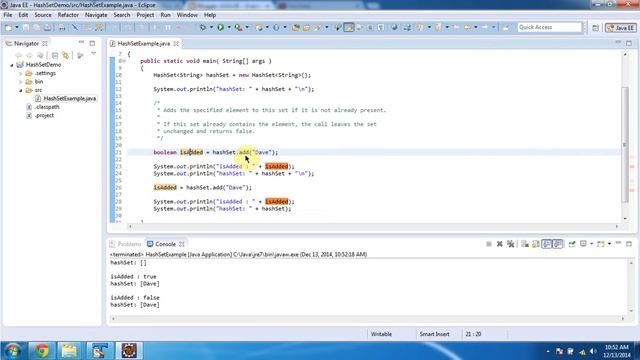 How to add an object in the HashSet? | HashSet (Add Object) | Java Collection Framework смотреть онлайн