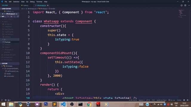 ReactJS Tutorial - 16 - Component Did Mount смотреть онлайн