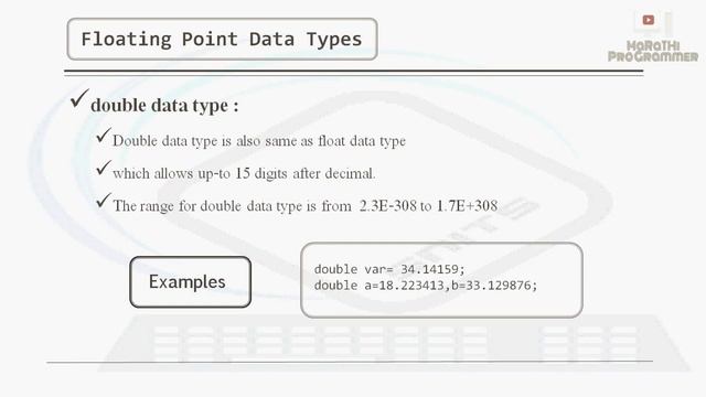 Lecture 7 - Data Types in C Programming | Marathi | Krushna Pise смотреть онлайн