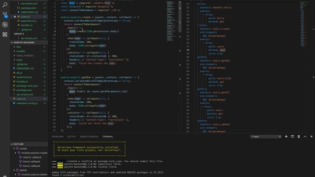 React, Node & AWS (6/X) - Serverless MongoDB CRUD API deployed on AWS смотреть онлайн