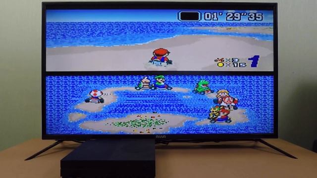 Retro Games (Super Nintendo SNES) - Super Mario Kart смотреть онлайн