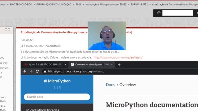 Agradecimentos Micropython 2021- CPS - Introdução a Micropython com ESP32 смотреть онлайн