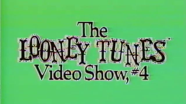 Opening To The Looney Tunes Video Show, #4 1988 VHS (Canadian Copy)