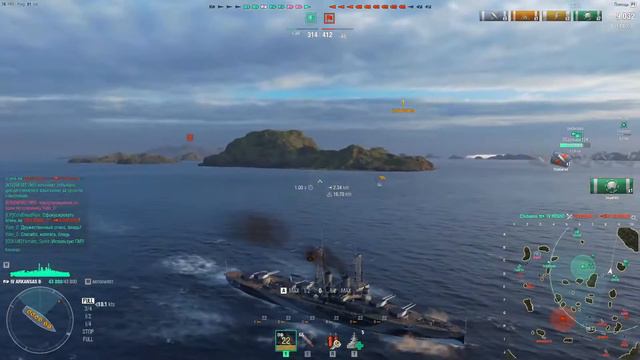 World of Warships ► Обновление 0.9.11 ✮ Зимние Трофеи #1 смотреть онлайн