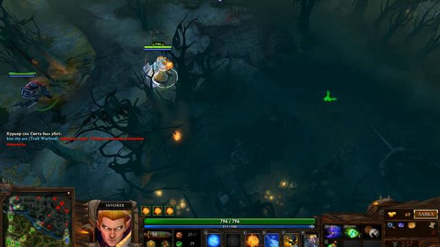 Первый матч в Dota 2 за INVOKERA смотреть онлайн
