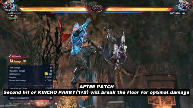 Tekken 8 Yoshimitsu Changes In Patch 1.03.01