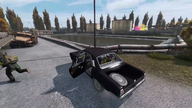 Жестко разложились под фонк в DayZ