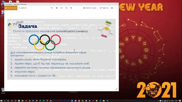 Черепаша графіка в Python. Система координат. Основні команди. смотреть онлайн