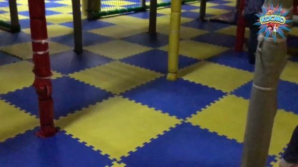 Космо лабиринт. Обзор изнутри. Cosmo kids club. Review from the inside.