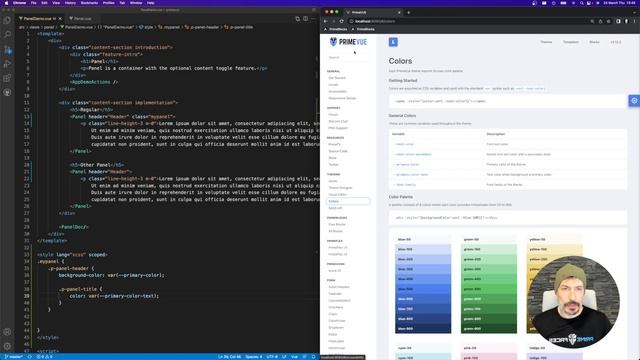 Styling a Certain PrimeVue Component смотреть онлайн