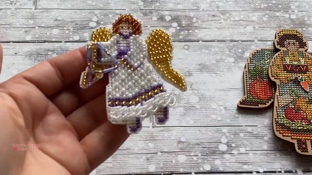 #новогодниеигрушкисвоимируками, моя коллекция #ангелы смотреть онлайн