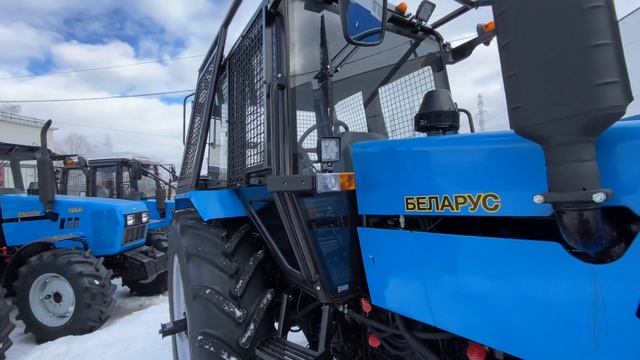 Подробный обзор Беларус 1221.3 в лесном исполнении с поворотным постом и гидроходоуменьшителем смотреть онлайн