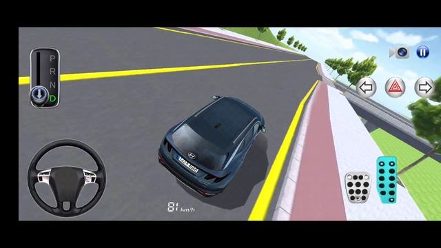 New Hyundai vision Lightning Super Car in The Showroom - 3D Driving Class Simulation смотреть онлайн