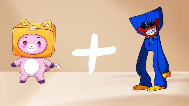 LankyBox + Sonic + Minecraft + Huggy Wuggy + Roblox + Rainbow Friends = ??? смотреть онлайн