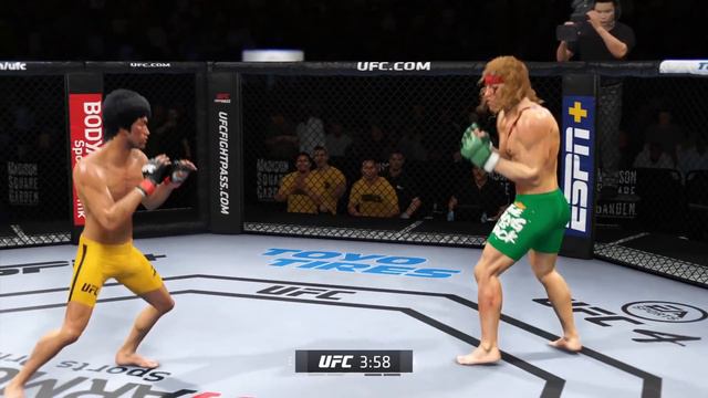 UFC 4 | Bruce Lee vs. Street Fighter Alex (EA Sports UFC 4) смотреть онлайн