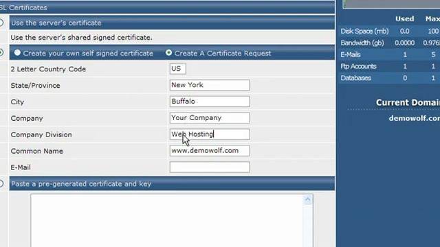 Een SSL certificaat installeren in DirectAdmin - How to install an SSL certificate смотреть онлайн
