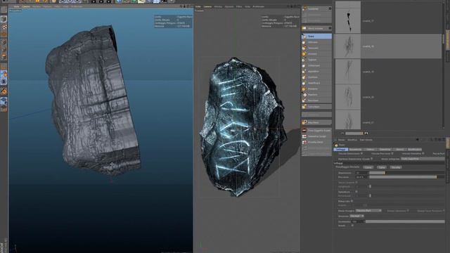 Cinema 4D - Dark Souls III Titanite Scale Speed Modelling смотреть онлайн