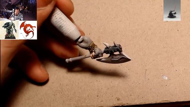 [FR] tuto peinture hache fixation de la lame Varghar Edition limitée Confrontation blabla смотреть онлайн