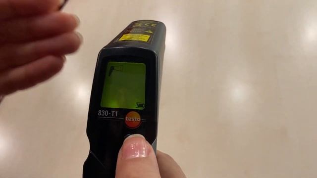 testo 830 T1 İnfrared Termometre - Tanıtım & Kullanım Videosu смотреть онлайн